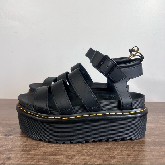 Dr. Martens Blaire Quad Women's Platform Sandal Size 8 #081A - Picture 3 of 7